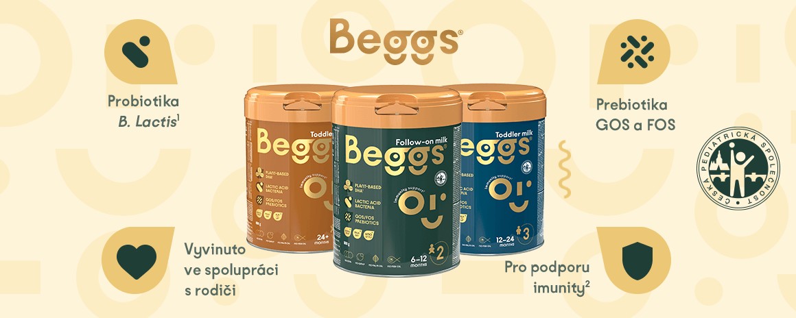 Benefity mlék Beggs