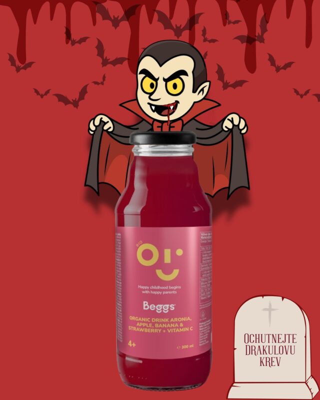 🧛♀️ Strašidelně zdravé dobroty od Beggs!
Naše Drakulova krev – alias aronie s jahodou 🍓 – vás letos dostane do varu.
A teď přichází ta nejlepší část:
👉 Příkrmy a nápoje Beggs v akci 3+1 zdarma! Tak nakupte výhodně a rozdávejte dětem při Halloweenu jako Drákulovu krev.🩸
Nenechte si utéct tuhle halloweenskou hostinu zdraví 👻
#dracula #horormovie #svacinka #halloweentips #trickortreat 
Potravina pro zvláštní výživu. Potravina by měla být pouze součástí smíšené a vyvážené stravy. Dle požadavků legislativy.